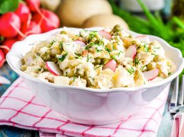 Πατατοσαλάτα με κάπαρη και ραπανάκι | Ena Blog