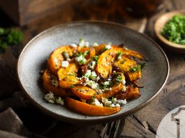 Πικάντικη ψητή κολοκύθα με σκόρδο | Ena Blog