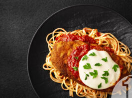 Γευστικό κοτόπουλο αλά παρμιτζιάνα με ζυμαρικά | ENA Blog