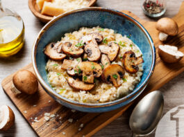 Πεντανόστιμο Ριζότο με μανιτάρια champignon και τρούφα | ENA Blog